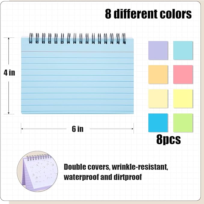 Koogel 400PCS Index Cards, 4x6 Large Index Cards - Image 5