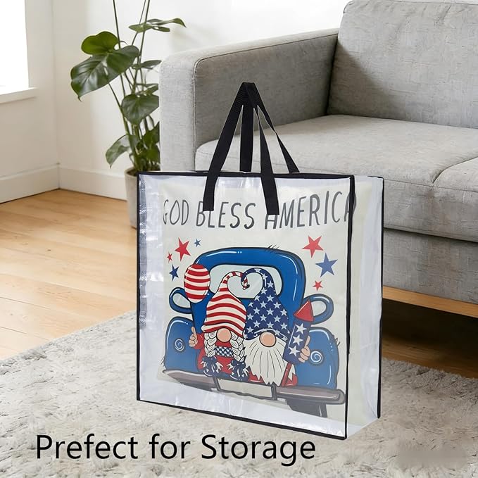 PWRSC 4-Pack Clear Heavy Duty Moving Bags and Storage Bags, 25 Gallon Large - Image 5