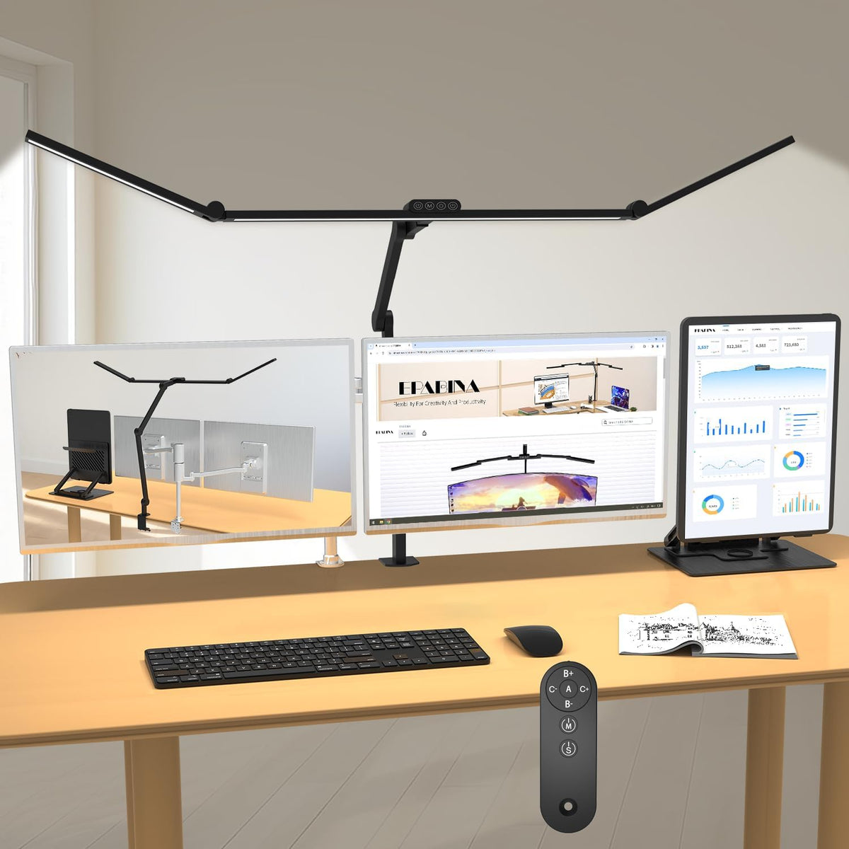 3000 lumen ultra bright architect desk lamp with, main product view