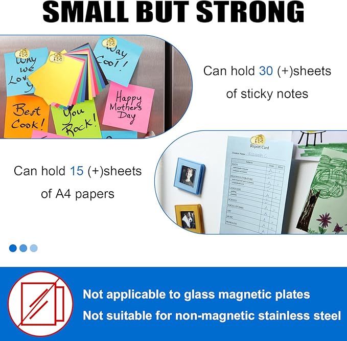 LOVIMAG Fridge Magnets 40Pcs Refrigerator Whiteboard Small Strong Magnet - Image 3