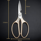 Kitchen Scissors All purpose, Have duty Stainless Steel Cooking Shears - Image 4