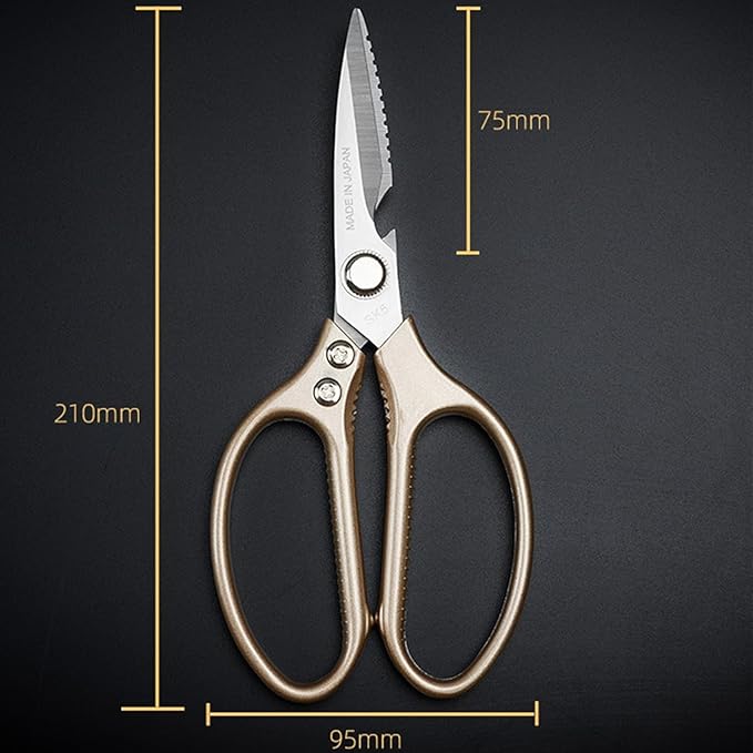 Kitchen Scissors All purpose, Have duty Stainless Steel Cooking Shears - Image 4