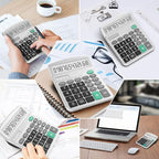 Splaks 4 Pack Standard Functional Desktop Calculator - Image 6