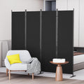 C-Hopetree 4 Panels Room Divider, 6 Ft Tall Indoor Folding Privacy Screen by C-Hopetree