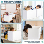 Zhehao 36 Pcs Privacy Boards for Student Desks Bright Colored Classroom Desk - Image 5
