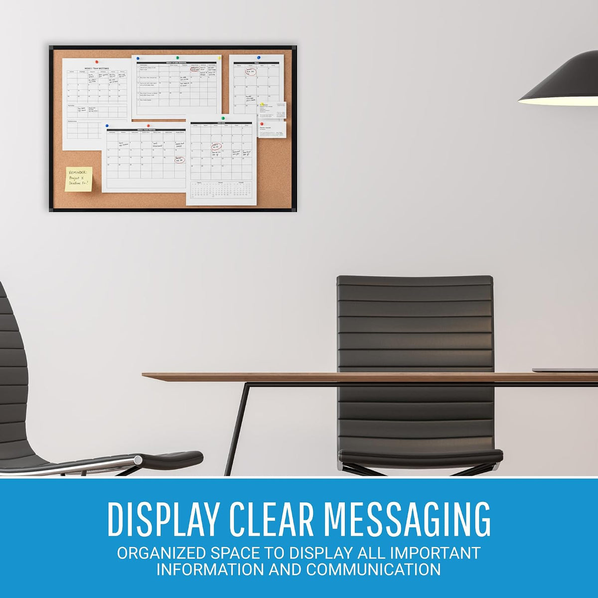 MasterVision New Generation A9 Bulletin Board, 24" x 18" Cork Board...