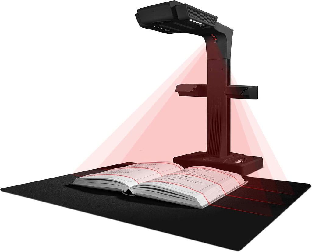 CZUR ET18 Pro Professional Document Scanner, 2nd Gen Auto-Flatten & Deskew Tech