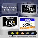 SSYA Dementia Clock for Seniors, Digital Clock - Image 2