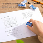 Erasers, Shuttle Art 72 Pack Premium Erasers Bulk - Image 3