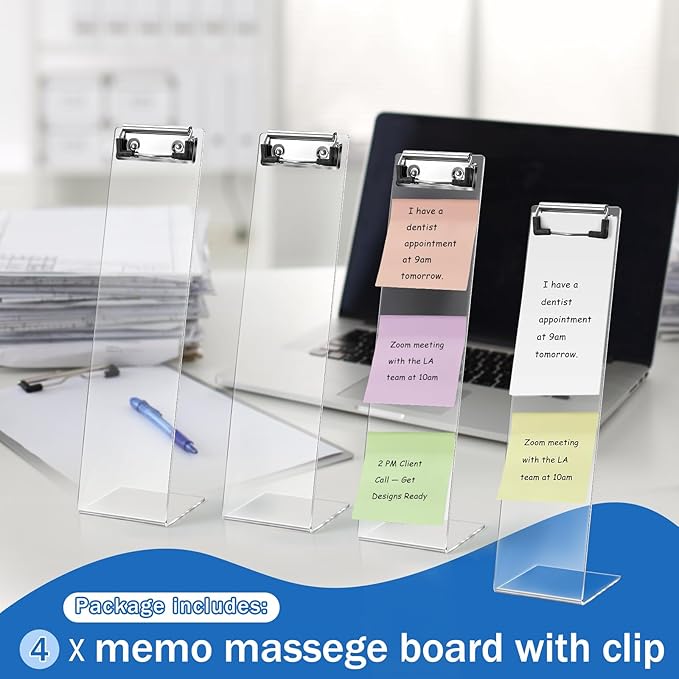AceOrbit 4 Pcs Monitor Memo Boards - Image 3