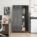SUPEER 6 Doors Metal Locker for Employees - Image 6