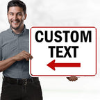 Custom Arrow, Custom Directional Sign, Left Arrow, 18x24 Inches, 55 mil thick - Image 2
