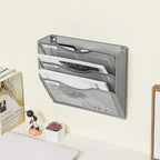 EasyPAG 3 Pocket Mesh Wall File Organizer, Hanging Paper Folder Holder - Image 6