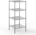 Regal Altair 24" Deep x 24" Wide x 54" Height Wire Shelving Kit | 4-Tier | NSF