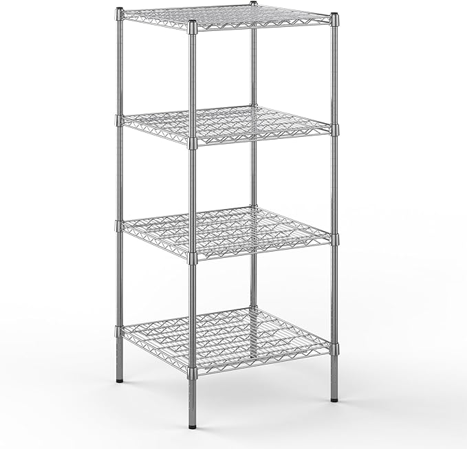 Regal Altair 24" Deep x 24" Wide x 54" Height Wire Shelving Kit | 4-Tier | NSF by Regal+Altair