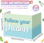 Honoson 24 Pcs Bulk Inspirational Privacy Folders - Image 2