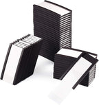 LLPT Magnetic Label Holder 2” x 1” 50 Packs C Channel 300g White Paper Cards by LLPT-AllAboutAdhesiveTapes