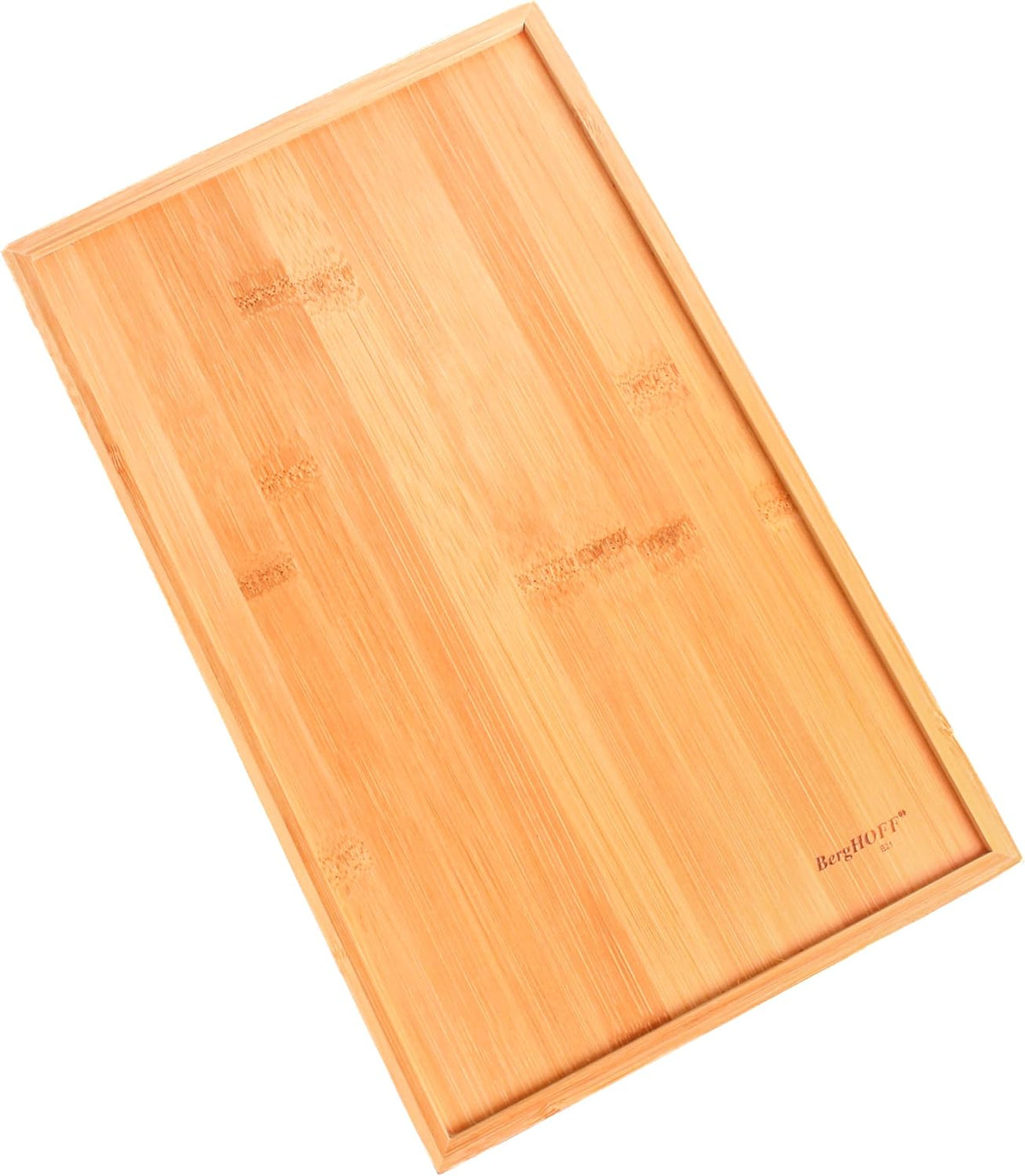 Berghoff Bamboo Kitchen Drawer Organizer, 5 Slot, 13.5"x8.25" Flatw...