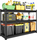SDXYSTCE 48" W Garage Shelving Heavy Duty, 1500LBS Loads Adjustable Garage by SDXYSTCE
