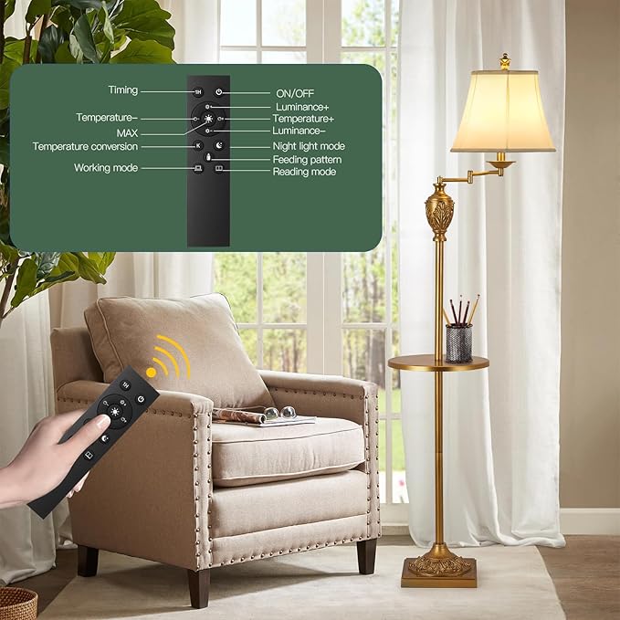 Traditional LED Floor Lamp - Image 7