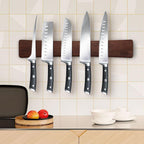 hoshanho magnetic knife strips, magnetic knife holder for showing dimensions