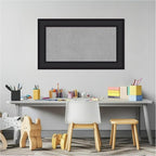 Amanti Art Black Framed Magnetic Board 17x29 Small Vision Board - Image 5