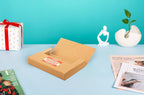 9x6x1.3 inch cardboard box for shipping dvd, cd, package contents