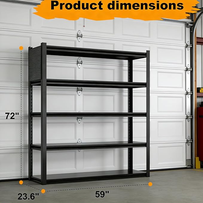 PLMFJQK 10 Sets Storage Shelves - Image 3