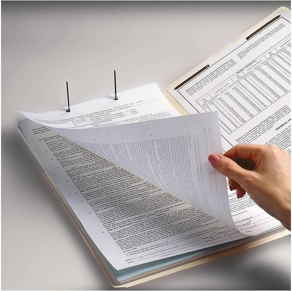 Smead End Tab Fastener File Folder, Shelf-Master Reinforced Straight-Cut, Legal Size, Manila, 50 per Box, 37115