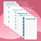 IN-LUXPRO Planner 2026 Daily Weekly and Monthly, 6.5"x3.75", 12 Months Spiral - Image 5