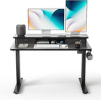 FEZIBO 48 x 24 Inch Height Adjustable Electric Standing Desk