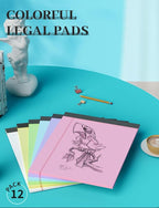 12 Pack Legal Pads 8.5 x 11, College Ruled, 30 Sheets Per Colored Legal Pads - Image 5