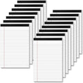 White Legal Pads 5x8 Small Note Pads 5x8 College Ruled Paper Tablets 15 Pack by Aidunmis