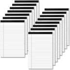 White Legal Pads 5x8 Small Note Pads 5x8 College Ruled Paper Tablets 15 Pack by Aidunmis