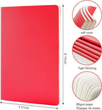 feela 8 Pack Soft Cover Journal Bulk, Notebooks College Ruled - Image 2