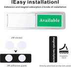 In Use or Available Door Sign for Home Office Restroom Conference Hotels - Image 3