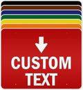 Custom Arrow, Custom Directional Sign, Down Arrow, 36x48 Inches, Reflective by MySignCenter