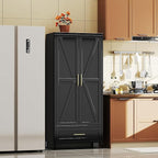 SUPEER Metal Wardrobe Cabinet - Image 9