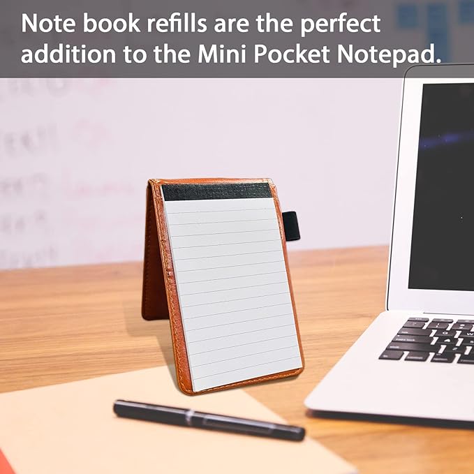 Nichela 20 Pack Small Notepad, 3 x 5 Inch Ultra Quality Note Pads, Server Lined - Image 3