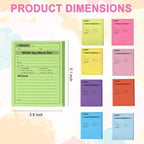 9 Pcs Sticky Phone Message Pad, 5.1×3.9 Inch While You were Out Message Pad - Image 2