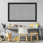 Amanti Art Black Framed Magnetic Board 23x35 Large Vision Board - Image 5