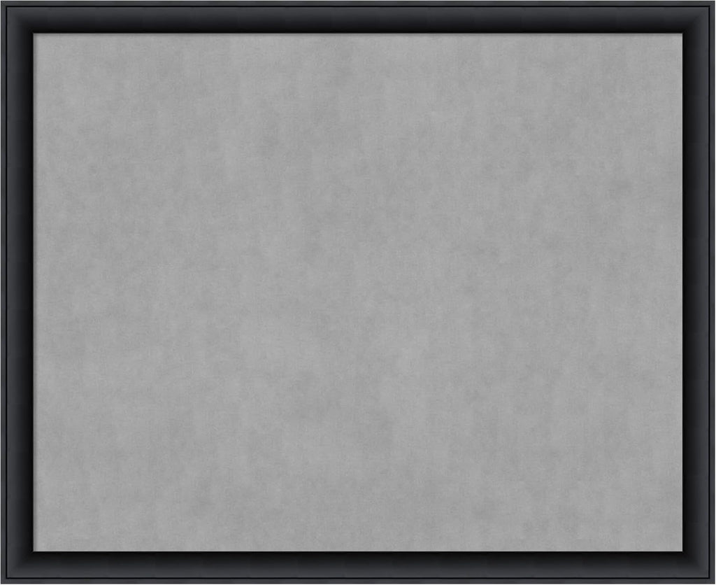 Amanti Art Black Framed Magnetic Board 35x43 X-Large Vision Board