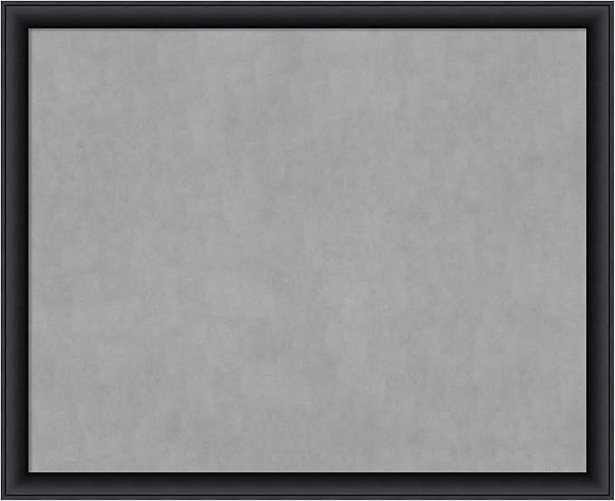Amanti Art Black Framed Magnetic Board 35x43 X-Large Vision Board by AmantiArt