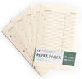 Gallery Leather Address Book Refill Replacement Pages by GalleryLeather