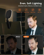 Upgraded Ring Light for Laptop, Monitor & Desk – Eye-Caring Diffused LED - Image 2