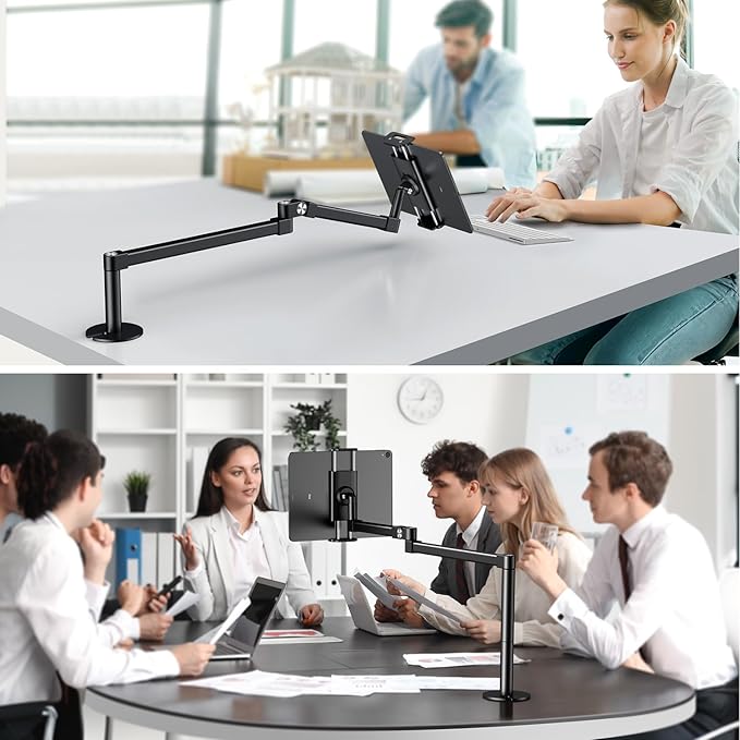 elitehood Long Arm iPad Desk Mount - Image 9