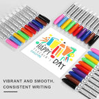 Volcanics Dry Erase Markers Low Odor Fine Whiteboard Markers Thin Box of 30 - Image 4