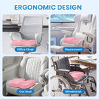 TushGuard Office/Car Seat Cushion, Non-Slip Sciatica & Back Coccyx Tailbone - Image 5