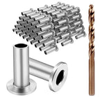 BLIKA 120 Pack Stainless Steel Protector Sleeves by BLIKA