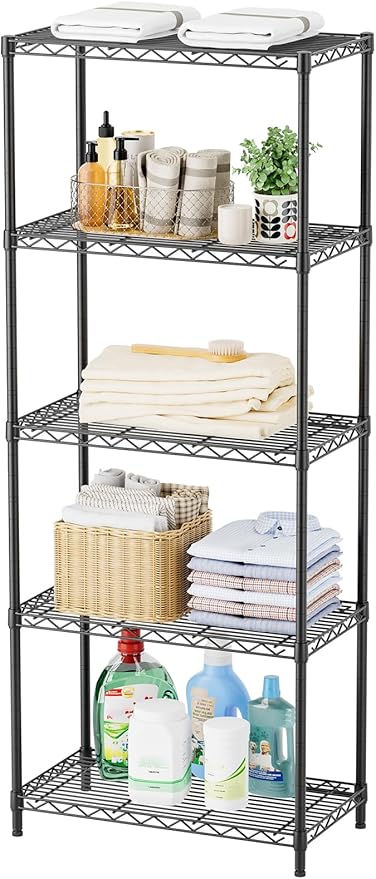 SINGAYE Shelf Closet Wire Shelving：Adjustable Metal Unit by SINGAYE